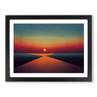 XH1022-6188X Modern Sunset Vol.4 - Single Picture Frame Print