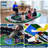 KidCarpet Raceway Rug 4' x 6' Oval, Educational Kids Car Rug for Nursery, Classroom, Playroom, Bedroom, Daycare Floor-113405913
