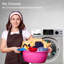 	Équateur Super Washer 1,9 pi3 / 18 lb 15 cycle de lavage Quick 20 Sani Allergen 2 Min. Winterize (antigel) option 1400 tr / min blanc 110 V