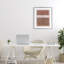 «Fun with Pink and Tan», impression sous verre encadrée, design par Nina Jacobs-2078646117-2078646112