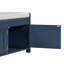 Banc de rangement avec 3 portes en forme de volet, banc à chaussures avec coussin amovible et espace de rangement caché -123952248