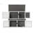 Two-Layer Solid Wooden With Easy Clear Tray For Bunny Rabbits