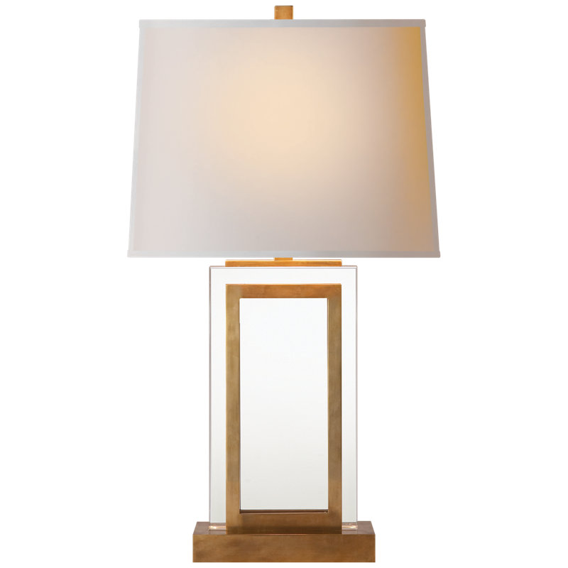 Table Lamp, Antique Burnished Brass