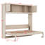 Lit escamotable avec armoires de rangement