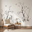Adhésif mural cerf délavé Minimalist Landscape-1267947057-1267947058
