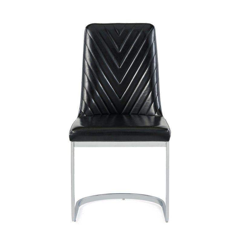 Chaise de salle à manger (ensemble de 2), Noir