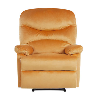 Whitford 85cm Wide Velvet Glider Standard Recliner