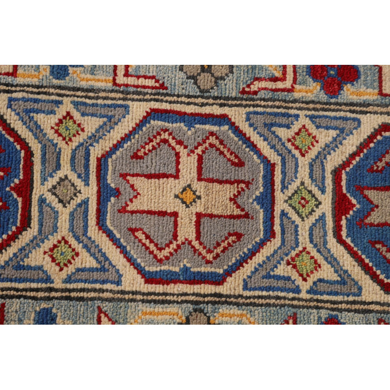 Handmade Red Kazak Oriental Area Rug 8x11