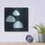 Art luxueux en métal «Leaves On Linen III» par Debra Van «Leaves On Linen III» par Debra Van Swearingen-101634286