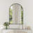 Aluminium Framed Arch Wall Mirror-640138795