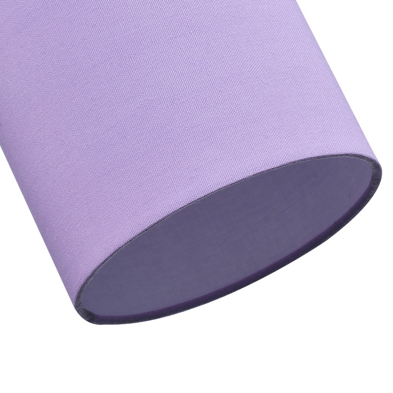 18cm H Linen Rectangle Lamp Shade ( Screw On ), Lilac