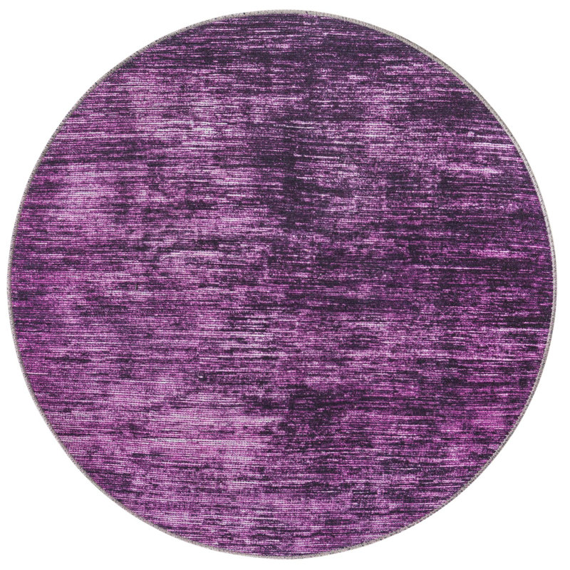Ikhasa Chenille Indoor Rug, Round 3'6"