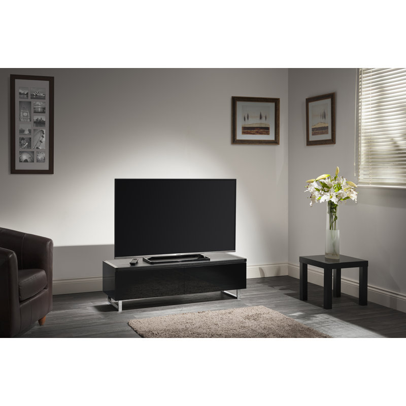 Liverman Unfinished TV Stand for TVs up to 60", Walnut