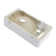15.8"x8.7"Ceramic Rectangular Wall Mount Bathroom Sink with Single Faucet Hole