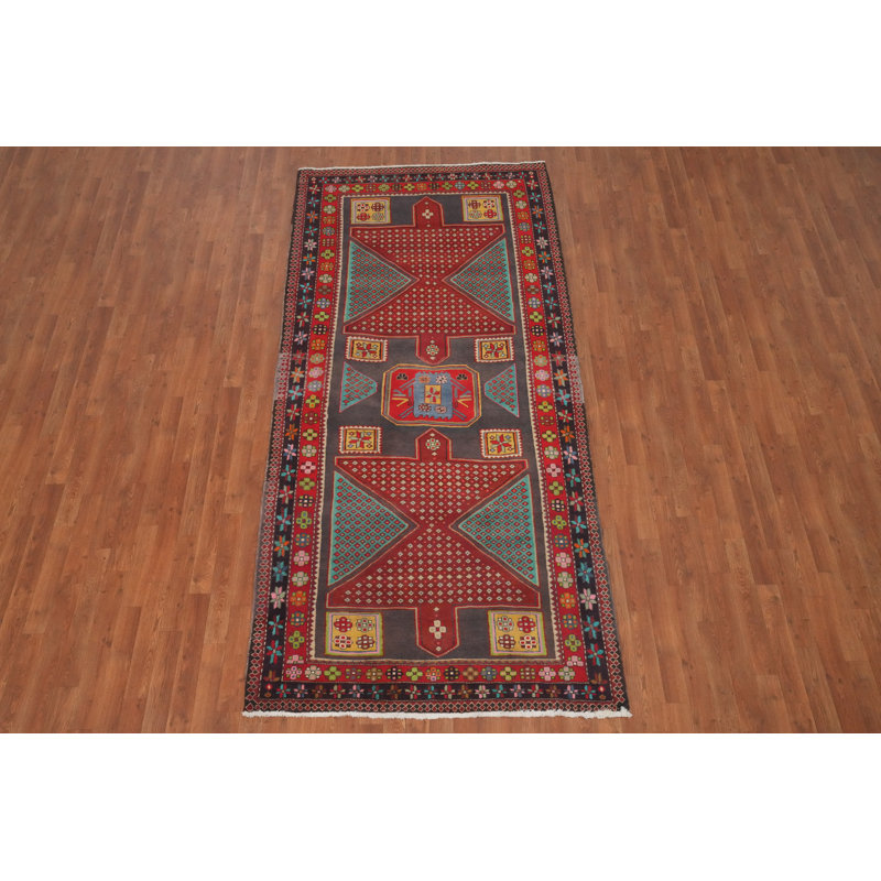 Tapis à motif géométrique traditionnel 5 x 10