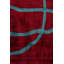 Rapture Green/Red Abstract Luxury Area Rug-68867241