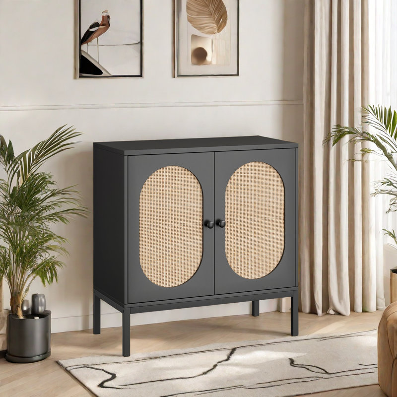 80cm Sideboard, Black