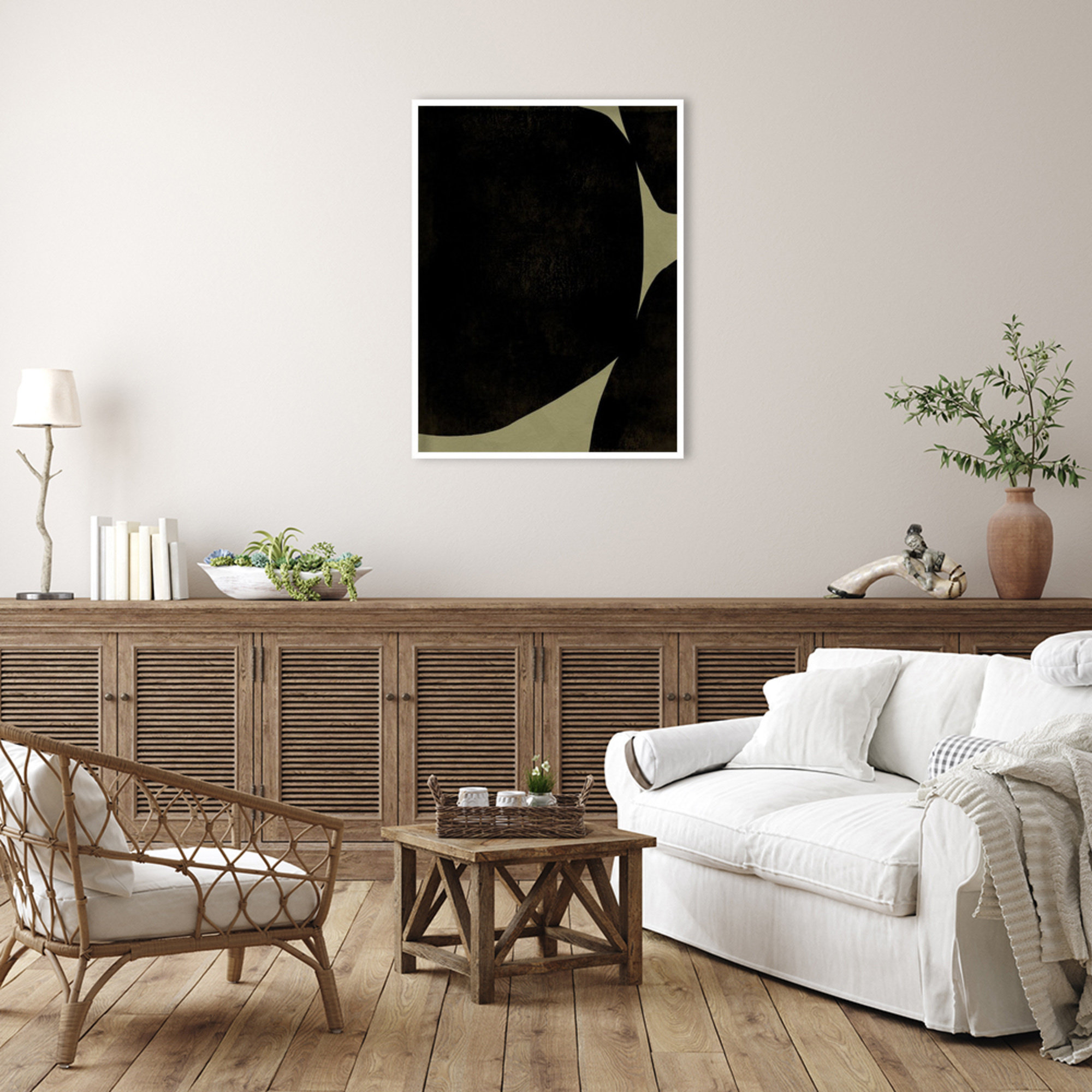 Heirloom Orbs I by Jacob Green, 41" H x 31" W x 1" D, White