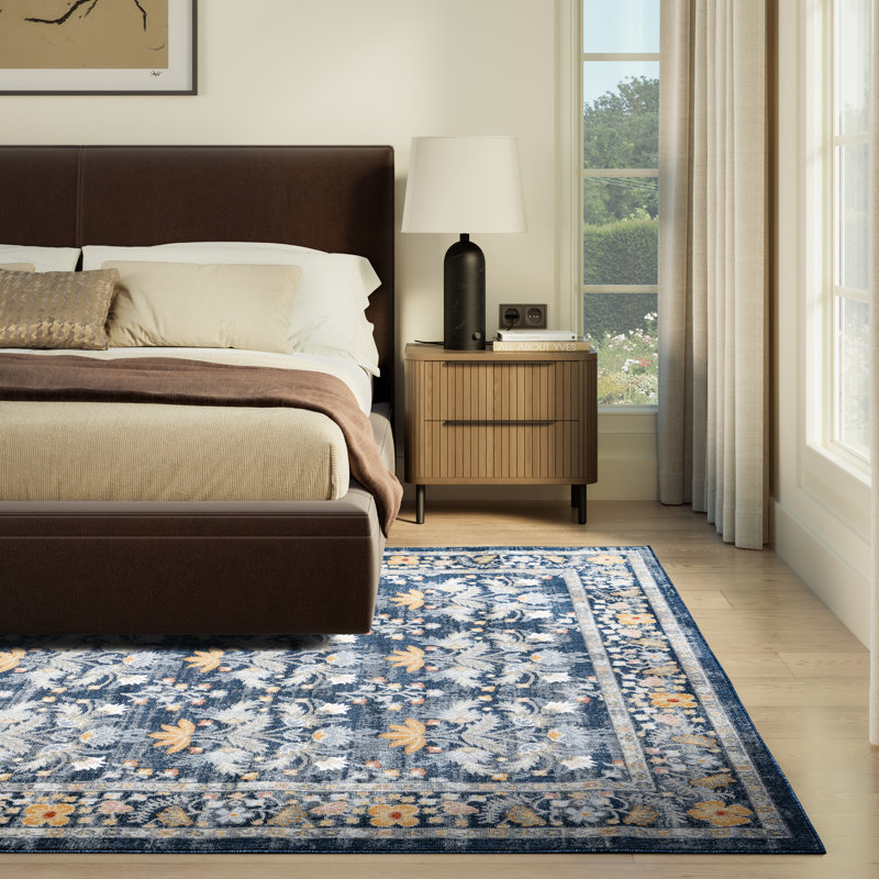 Tapis intérieur Aball Kyleigh DAL100A, Rectangle 7 pi 9 po x 10 pi 2 po