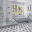 Ako 6" Hexagon Marble Micro Mosaic Tile-613342631