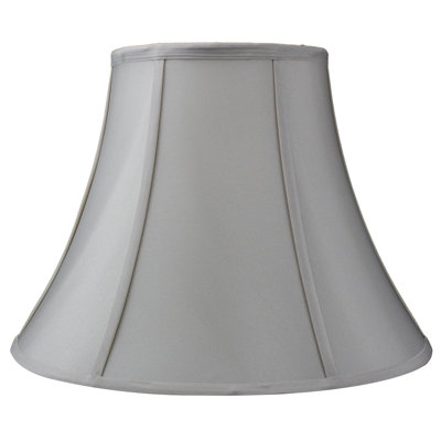 Abat-jour cloche en lin 16 "(à vis)