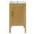 18" Bathroom Cabinet with Storage, Small Space Solution with Ceramic Sink, Adjustable Shelf, Soft-Closing Hinges
