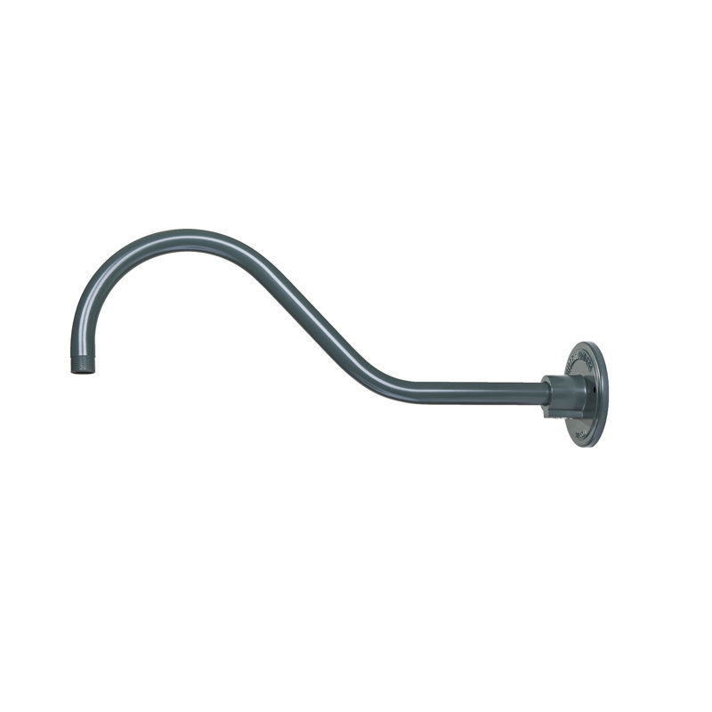 Lampadaire Fitzhugh, Vert satin, H 6,5 po x l 21,5 po x P 6 po
