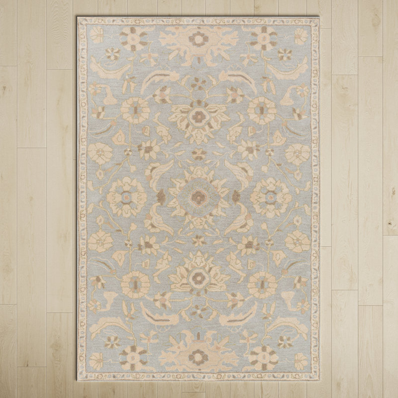 Arden Wool Oriental Indoor Rug, Rectangle 6' x 9'