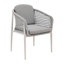 Chaise de patio avec coussin Caraker