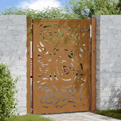  Garden Gate Steel Flame Design