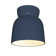 Logan Single Light Ceramic 8'' H X 7.5'' W  Flush Mount