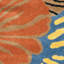 Tapis brun / multicolore en laine touffeté à la main Clovill-578937572