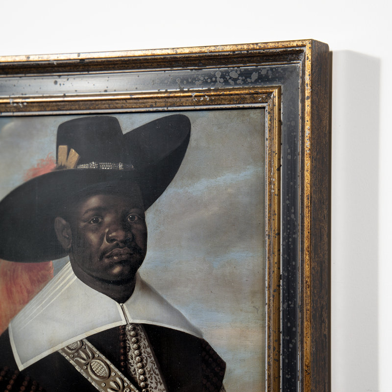 Don Miguel De Castro, Emissary Of Kongo Print by Jasper Or Jeronimus Becx