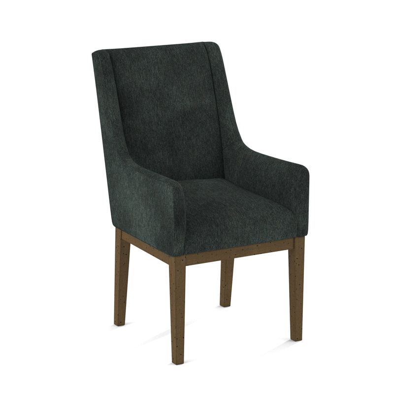 Upholstered Arm Chair, 61597-78, Black