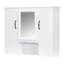 Armoire de meuble-lavabo sur pied 36 po avec lavabo et miroir-114278377