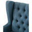 Fauteuil à oreilles capitonné à boutons, fauteuil à oreilles, fauteuil d'appoint, fauteuil d'appoint moderne-356802840-350921145
