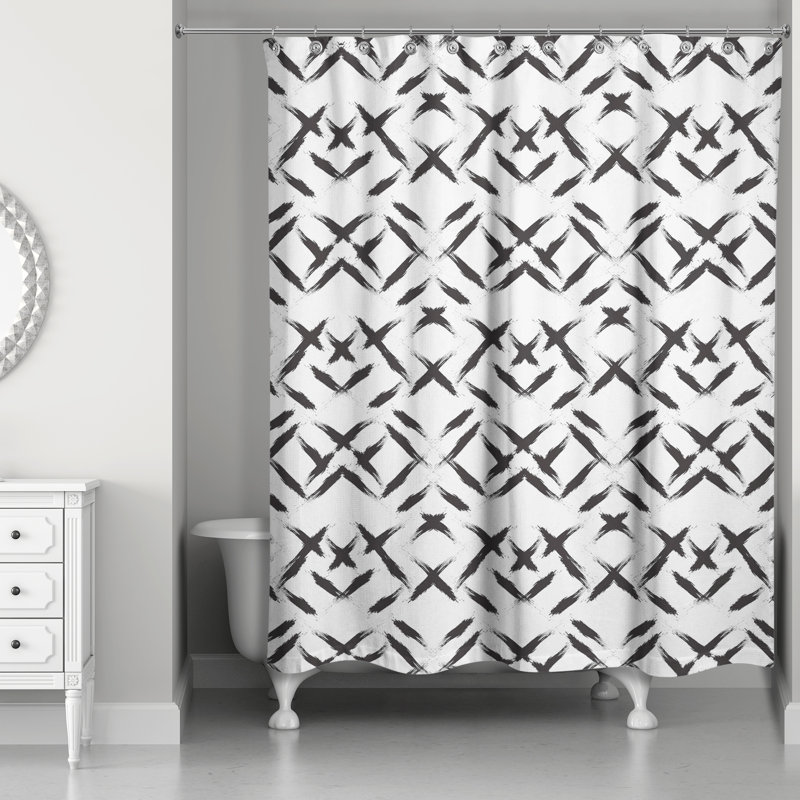 Novotny Abstract Shower Curtain