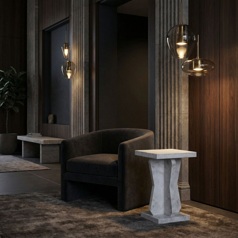 Vasco Marble End Table