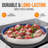 NutriChef Ceramic Non-Stick Omelette Pan with Lid