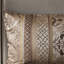 7 Piece Jacquard Comforter Set Brown/Gold-122118679-122118680
