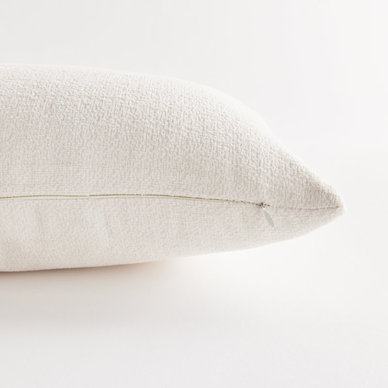 Cooper Polyester Indoor/Outdoor Pillow Cover & Insert, 12"H x 22"W, Rectangular