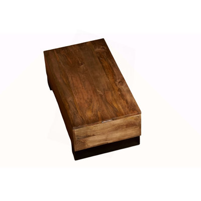 Solid Wood Lift Top Rectangle Coffee Table