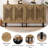  59" Storage Cabinet Set of 2, Farmhouse Sideboard Buffet with Doors & Adjustable Shelves for Living Room, Kitchen, Hallway