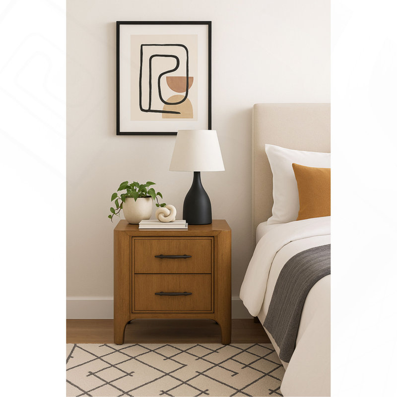 2 Drawer Nightstand