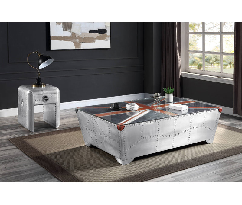  Table basse 64 po Union Jack Aviator