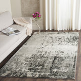 Arlinda Retro Performance Abstract Rug