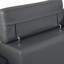 Chaise en cuir italien à grain supérieur-1440549395