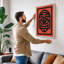 Tribal Mask Geometric - Wrapped Canvas-1022146334-1022146305