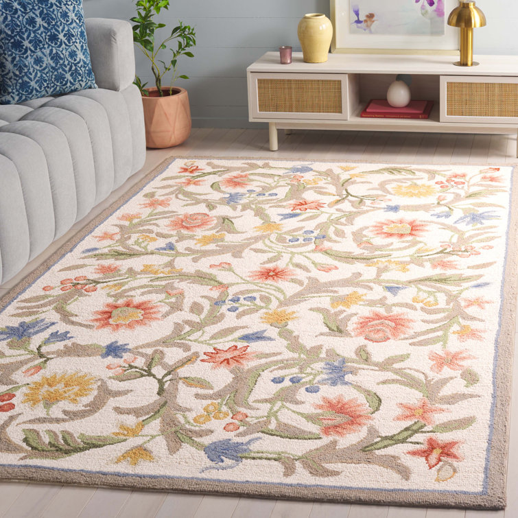 Hollander Handmade Hooked Wool Area Rug