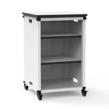 2 Compartment Metal Classroom Cabinet